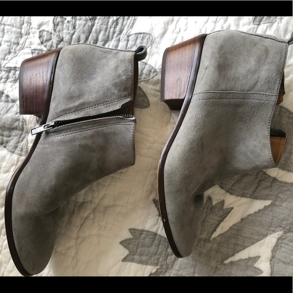 J. Crew suede ankle boots - Picture 2 of 3
